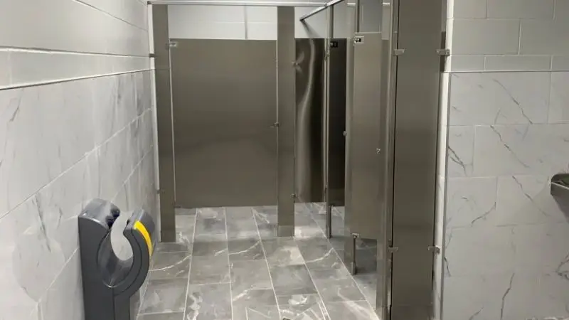 commercial bathroom