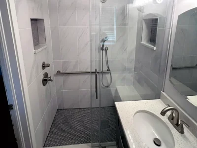 bathroom after
